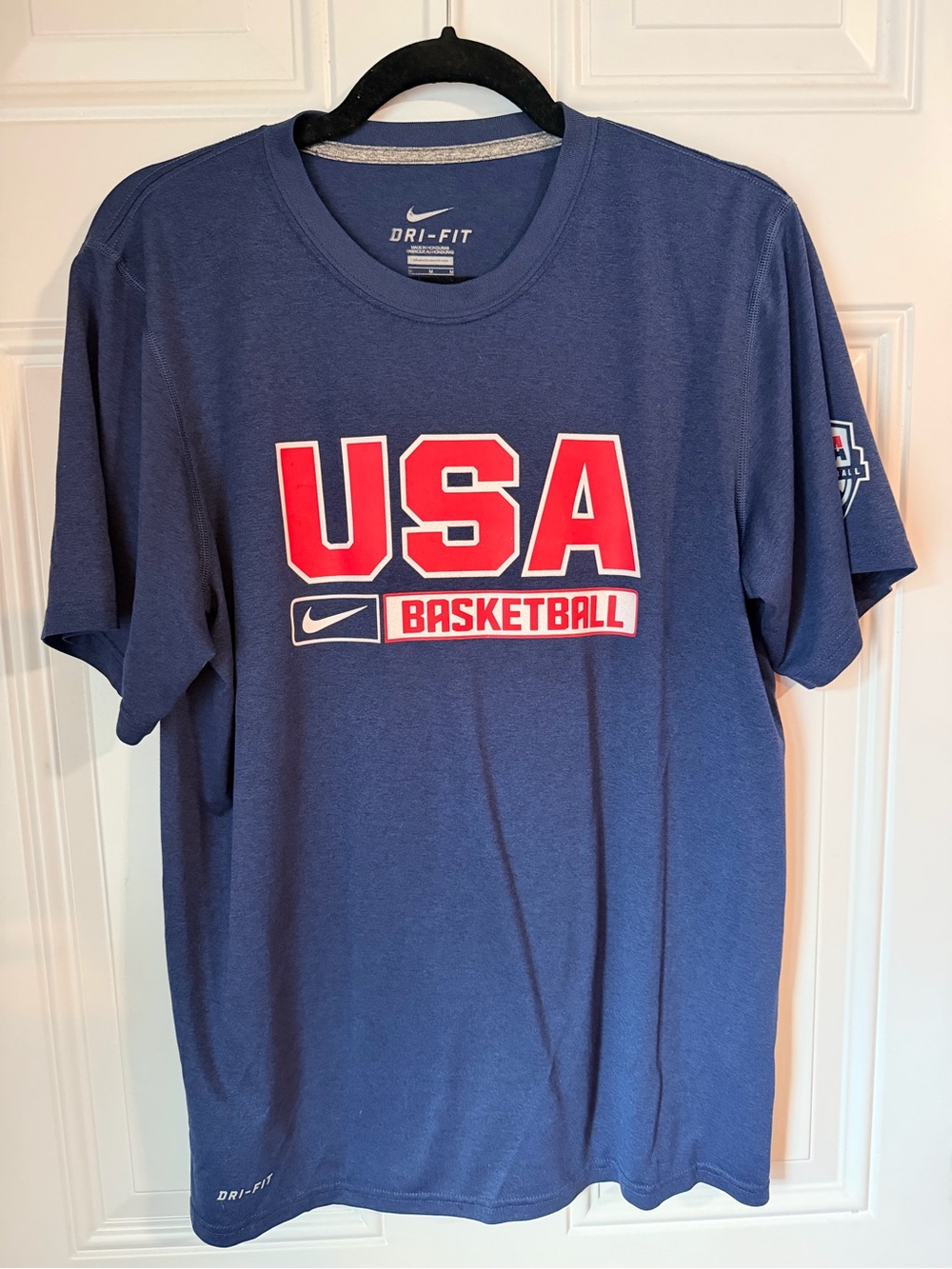 Nike USA Basketball Tee - Navy Red White